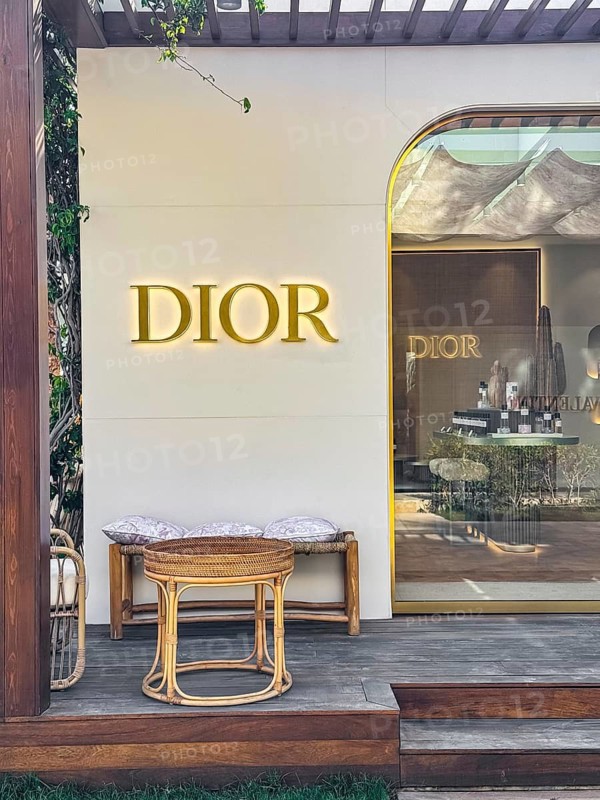 Bodrum, Turkiye - 26.05.2025: DIOR store entrance in Palmarina Bodrum Marina in Turkey