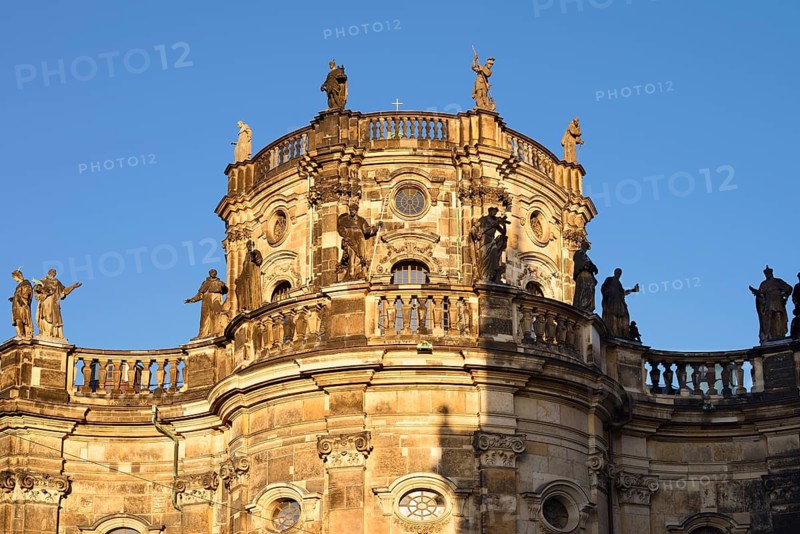 Catholic Court Church or Sanctissimae Trinitatis Cathedral, Dresden, Saxony, Germany