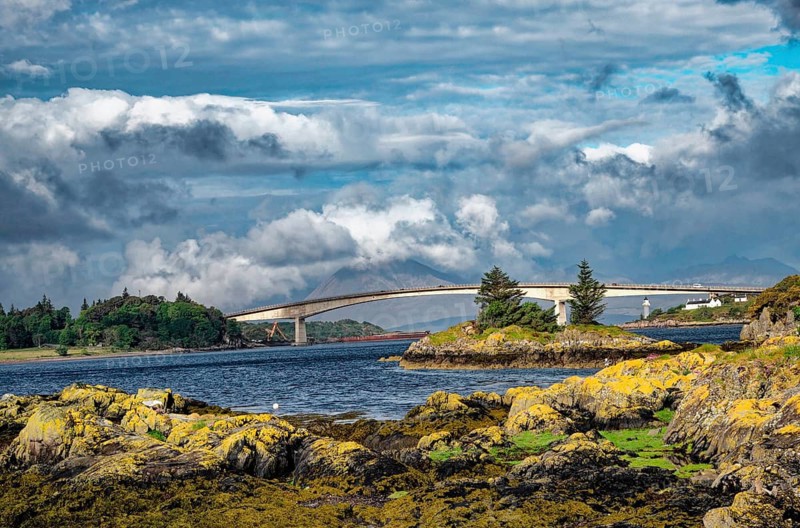 Car bridge to Isle of Skye, Inner Hebrides, Scotland, Great Britain