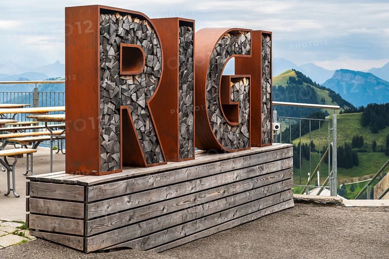 Rigi logo, Rigi Staffel, Arth, Switzerland