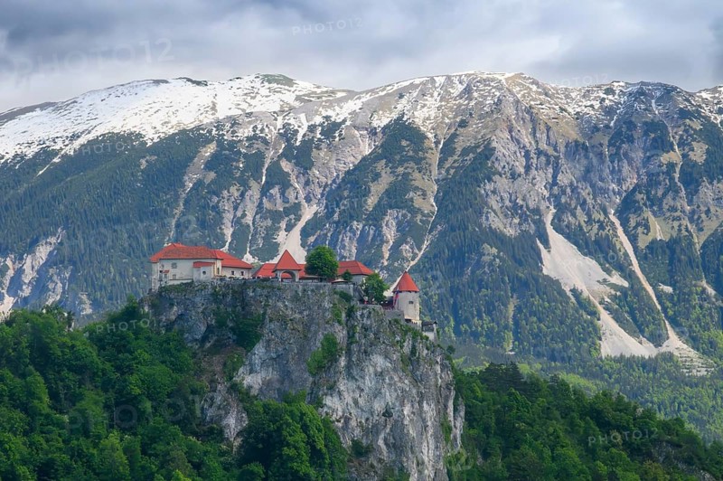 Bled Castle, known as Blejski grad, the oldest castle in Slovenia. Bled Slovenia