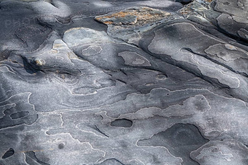 Rock structures, Söröya, Finnmark, Norway, May 2019