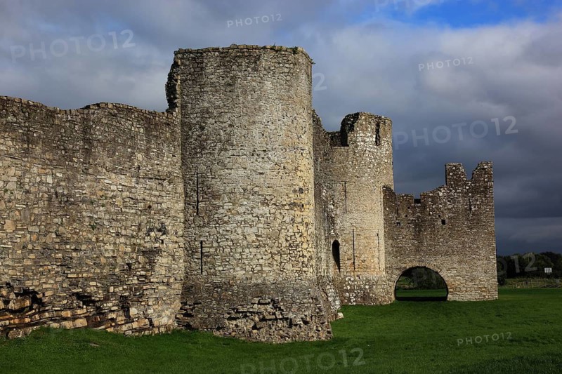 Dunmoe Castle in Navan, An Uaimh, a town in County Meath in Ireland