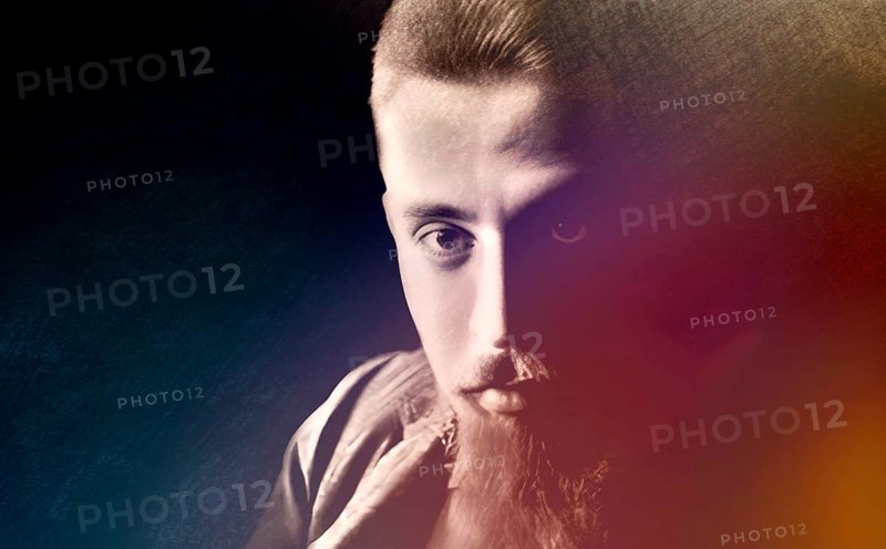Portrait of Rainer Maria Rilke, 1875 – 1926, Austrian poet and novelist, digitally edited
