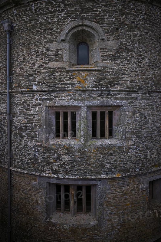 Tudor Gun Tower, Donjon, residential defence tower, St Mawes Castle, St Mawes, Cornwall, England, Great Britain, Great Britain