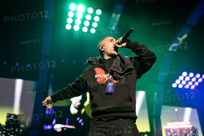 Bushido (real name: Anis Mohamed Youssef Ferchichi) live on Alles wird gut - Tour 2026 at the Uber Arena in Berlin on 07/03/2026