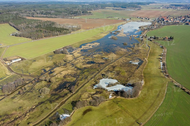 Friessnitzer See-Struth, Germany, Greiz, Natura 2000, Thuringia, Aerial View, Landscape, Aerial View, Landscape, Aerial View, Nature Reserve, Nature Reserve