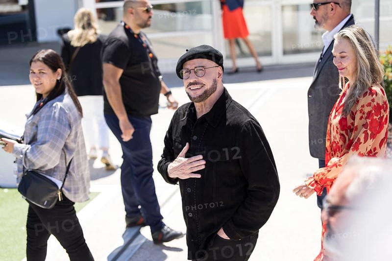 John Travolta photocall for Propeller One-Way Night Coach at the Palais des Festivals et des Congrès during the 79th Cannes International Film Festival. The 79th Cannes International Film Festival will take place from May 12 to 23, 2026