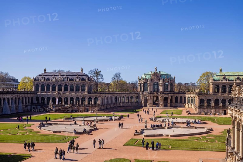 Dresdner Zwinger, Dresden, Saxony, Germany