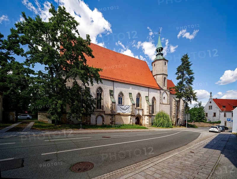 Monastery church, Franciscan monastery, Franciscan church, religion, Oschatz, Saxony, Germany