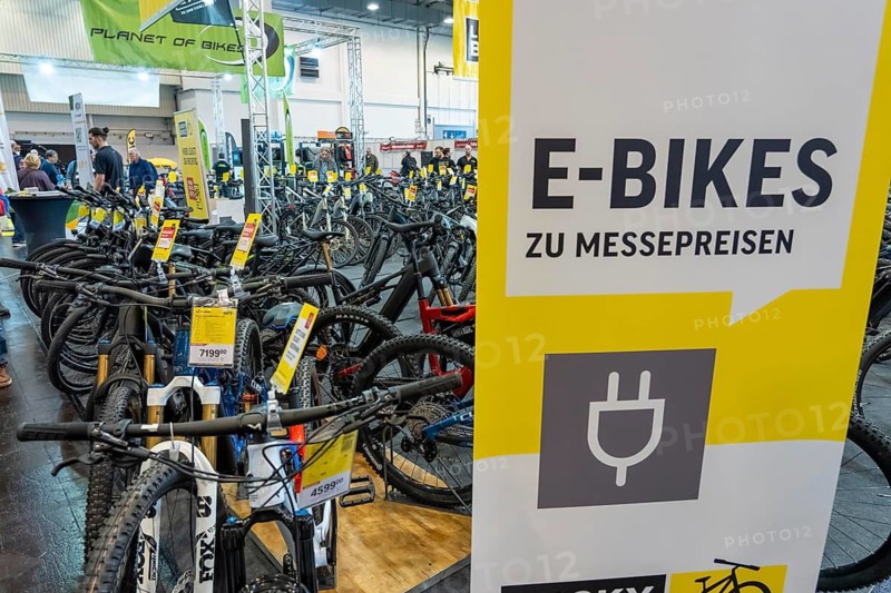 Fahrrad Essen, public fair in the halls of Messe Essen, retailers and manufacturers show everything about bicycles, e-bikes, accessories, North Rhine-Westphalia, Germany