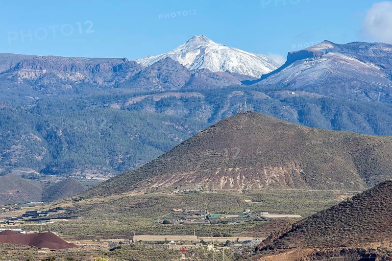 Pico del Teide volcano highest mountain in Spain on the island of Tenerife in Teide, Spain
