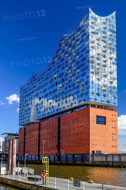 The Elbe Philharmonic Hall in Hamburg, Germany +++ editorial use only