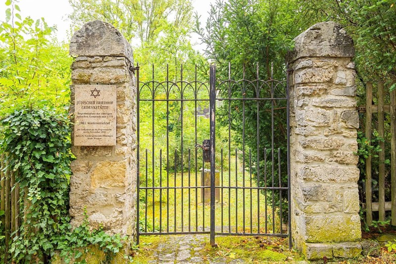 Jewish cemetery, Weimar, Thuringia, Germany