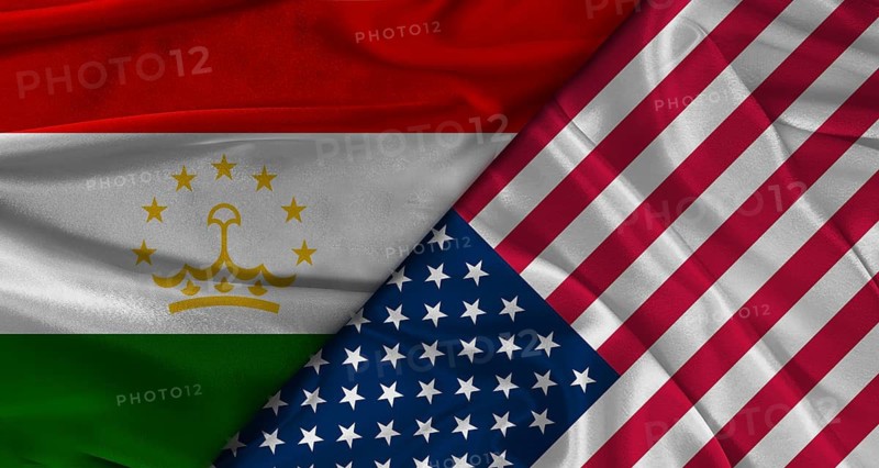 Bilateral relations between Tajikistan and United States. Flag of Tajikistan and United States