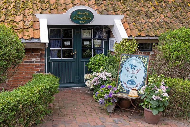 Restaurant Das alte Inselhaus, Spiekeroog, East Frisia, Lower Saxony, Germany