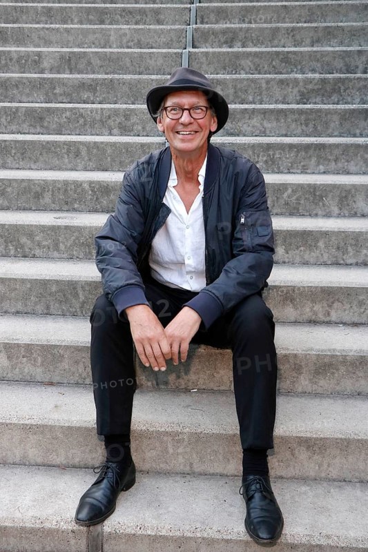 Christian Flake Lorenz (who composed the film score) at the premiere of the documentary ‘Hiddensee' at the Filmtheater am Friedrichshain. Berlin, 20 August 2026