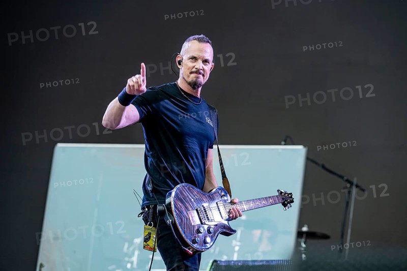 Guitarist Mark Tremonti from the American rock band Alter Bridge live on the Mandora Stage during their performance at Rock im Park auf dem Zeppelin Field in Nuremberg, Germany on 07.06.2026