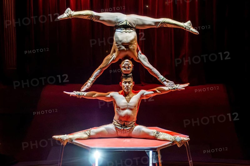 Artists at the 21st Original Roncalli Christmas Circus Berlin in Berlin's Tempodrom on 19.12.2025