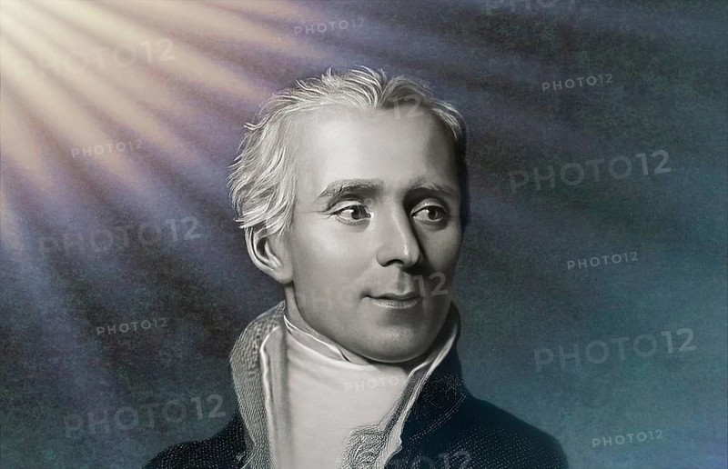 Pierre-Simon Marquis de Laplace, 1749-1827, French physicist, astronomer and mathematician, digitally altered