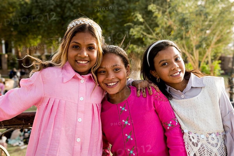 Young people, Aswan, Upper Egypt, Egypt