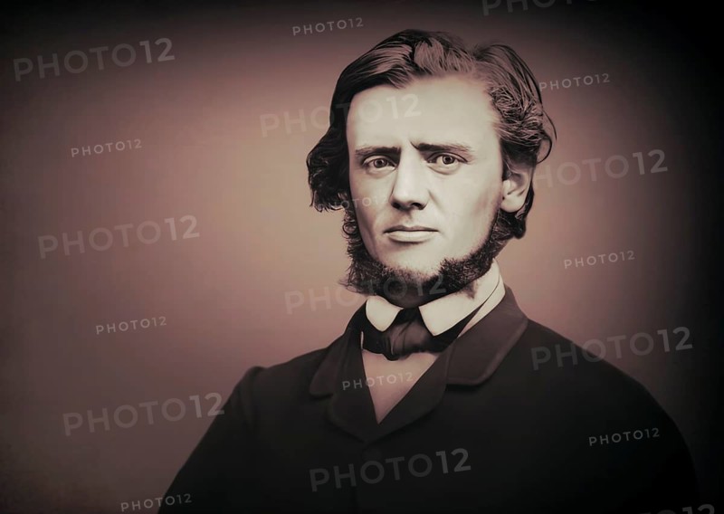 Portrait of Georg Balthazar von Neumayer, Ritter von Neumayer, 1826 – 1909, German polar explorer, geographer and geophysicist, best known for cooperation of meteorology and scientific observations, digitally optimized