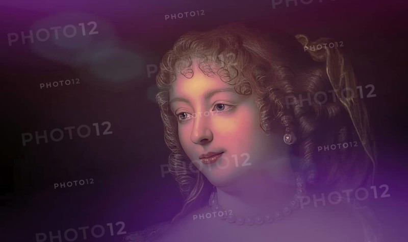 Marie de Rabutin-Chantal, marquise de Sévigné, also known as Madame de Sévigné or Mme de Sévigné, French aristocrat, digitally edited after Marie Victoire Jaquotot