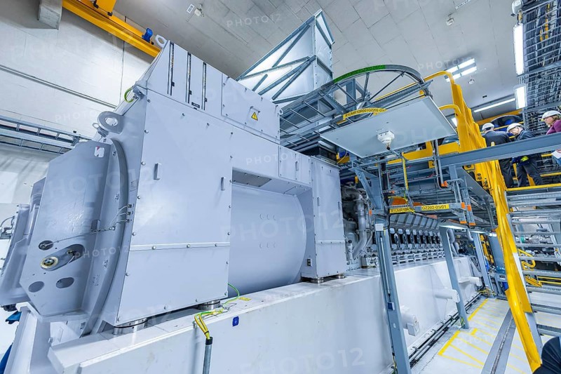 Innovationskraftwerk Dresden-Reick Gasmotor, Dresden, Saxony, Germany
