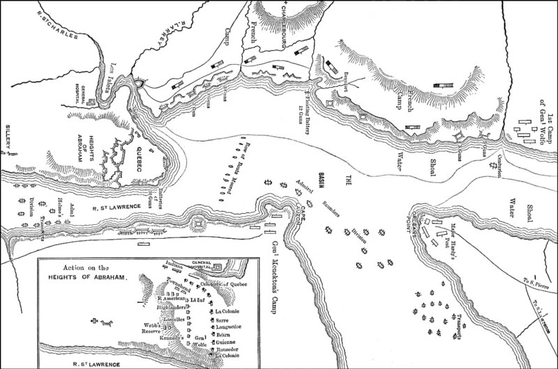 The Battle of the Plains of Abraham, Battle of Quebec, 1759, Seven Years' War