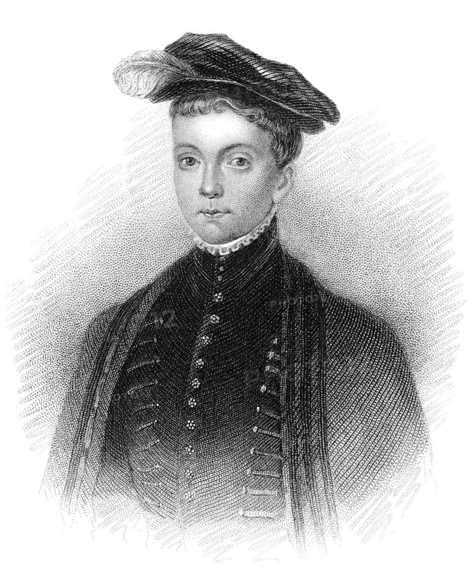 Henry Stewart oder Stuart, Herzog von Albany, 1545-1567, königlicher Gemahl von Schottland