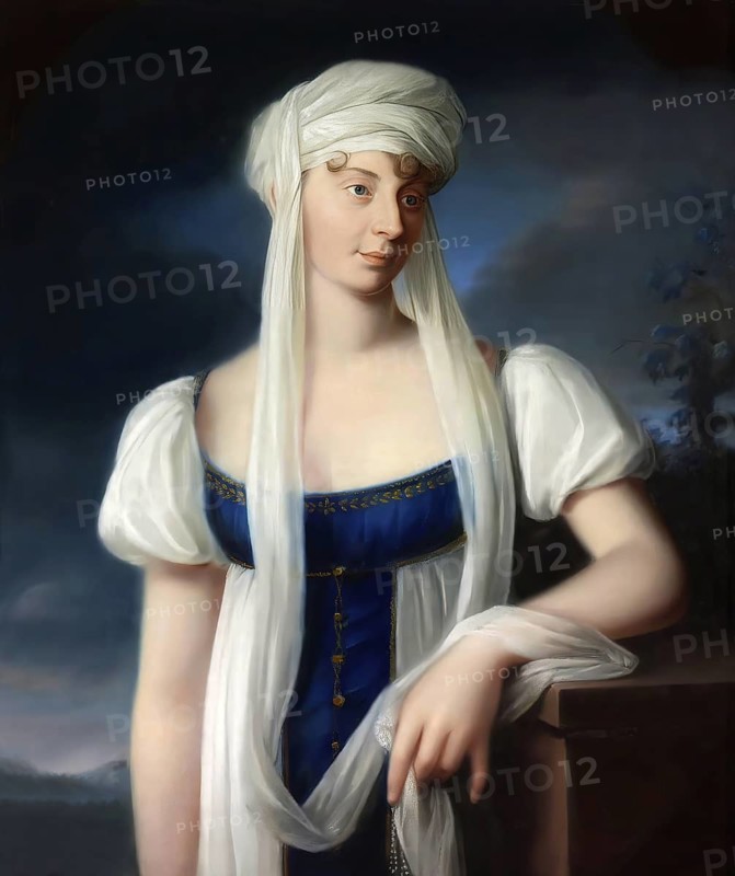 Louise of Mecklenburg-Strelitz, Luise Herzogin zu Mecklenburg - Strelitz, Luise Auguste Wilhelmine Amalie Herzogin zu Mecklenburg, Königin Luise, 1776 – 1810, Queen of Prussia, digitally edited after a painting by Johann Heinrich Schröder