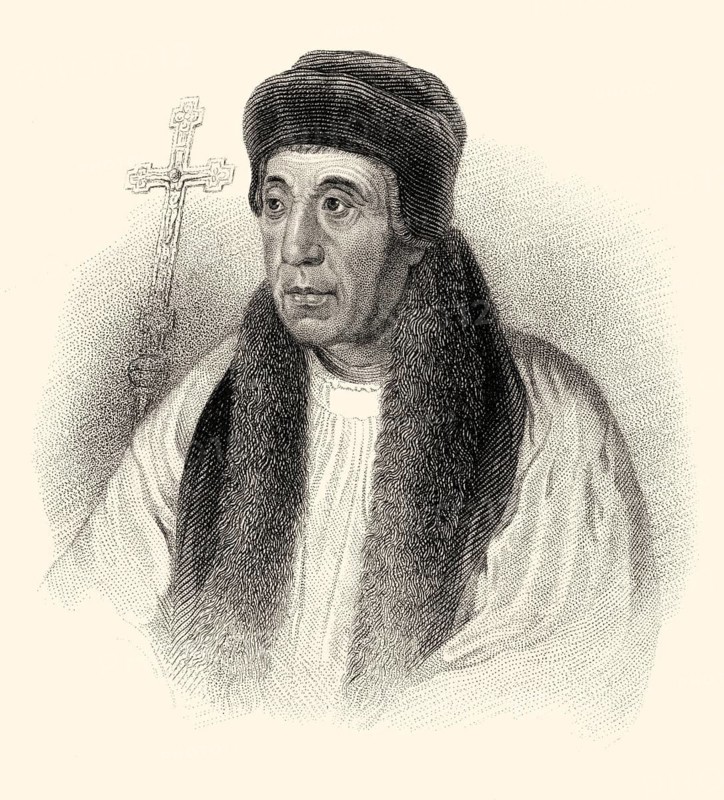 William Warham, ca. 1450 - 1532, englischer Kirchenmann und Staatsmann