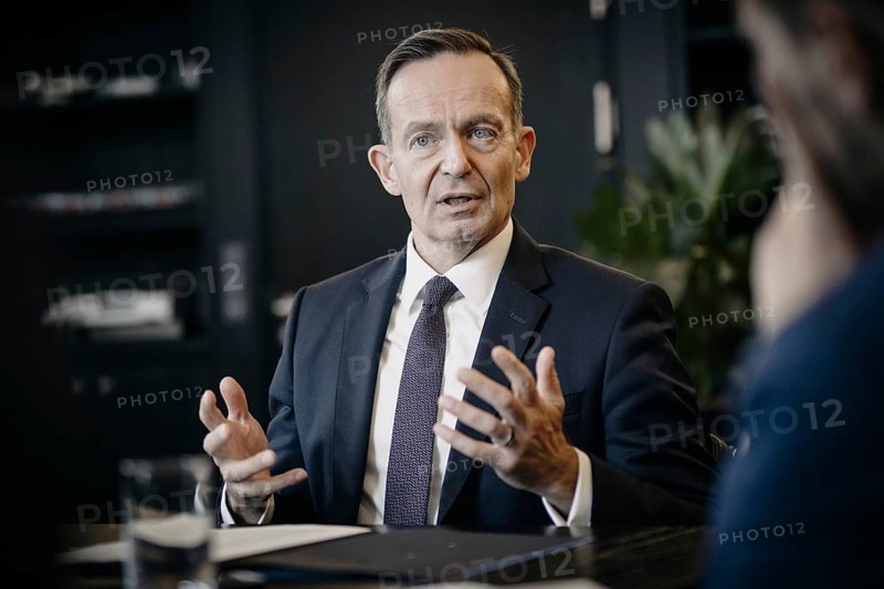 Volker Wissing (FDP), Federal Minister of Transport and Digital Affairs, recorded during an interview in Berlin, 2 October 2024, Berlin