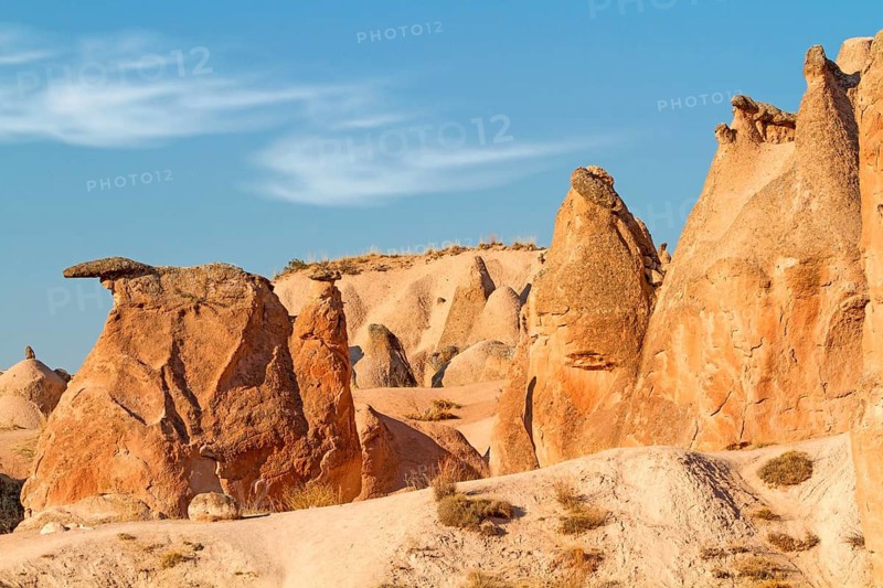 Valley of the Petrified Soldiers, Cappadocia, Turkey