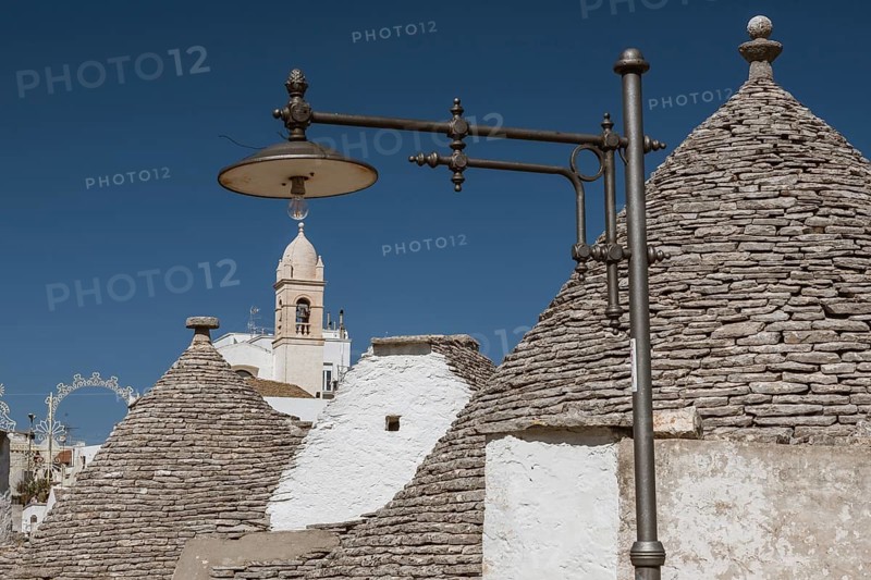 Buildings Trullo in Alberobello, Italy