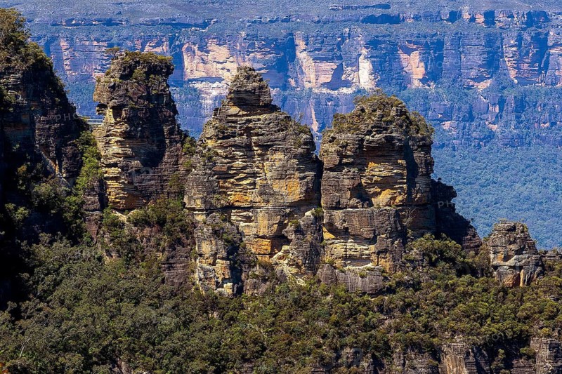 The Three Sisters, Echo Point Katoomba, Blue Mountains National Park, New South Wales, Australia