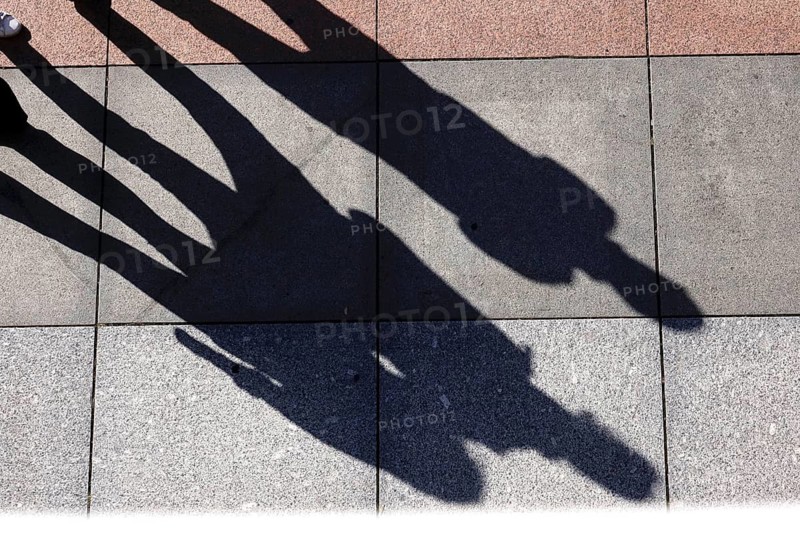 Shadows of people, Germany