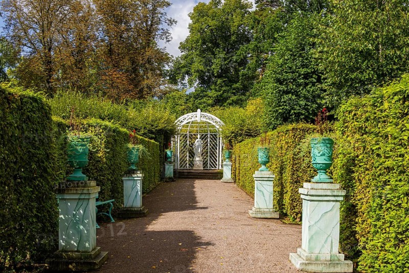 Russian Garden in Belvedere Park, Weimar, Thuringia, Germany
