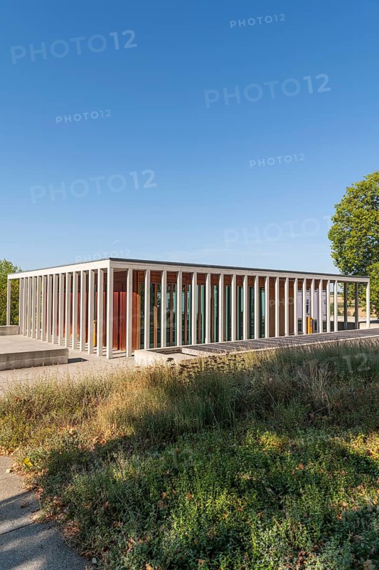 Museum of Modern Literature on Schillerhöhe, design by English architect David Chipperfield, Schiller Stadt Marbach am Neckar, poet, playwright, poet, classical literature, Weimar classical music, German literature, classical poetry, theatre, drama, ballad, poem, philosophy, freedom, Baden-Württemberg, Germany