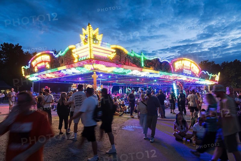 Bumper cars at the Klassentreffen festival on the Central Fairground in Berlin on 29.08.2026