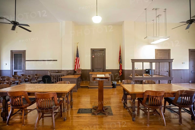 Sumner, Mississippi - The Tallahatchie County Courthouse, site of the Emmett Till murder trial. In 1955, 14-year-old Emmett Till was tortured and murdered for allegedly whistling at a white woman. His killers were acquitted by an all-white jury in this courtroom. The courthouse is now part of the Emmett Till and Mamie Till-Mobley National Monument