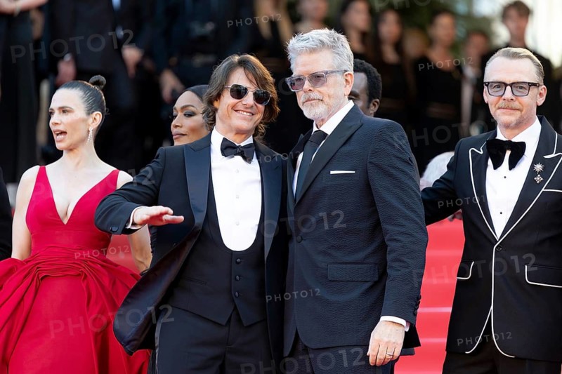 Cannes, France - 14.5.2024: Angela Bassett, Tom Cruise, Christopher McQuarrie and Simon Pegg during the red carpet for MISSION: IMPOSSIBLE - THE FINAL RECKONING during the 78th Cannes International Film Festival. The film festival takes place from 13 to 24 May 2025