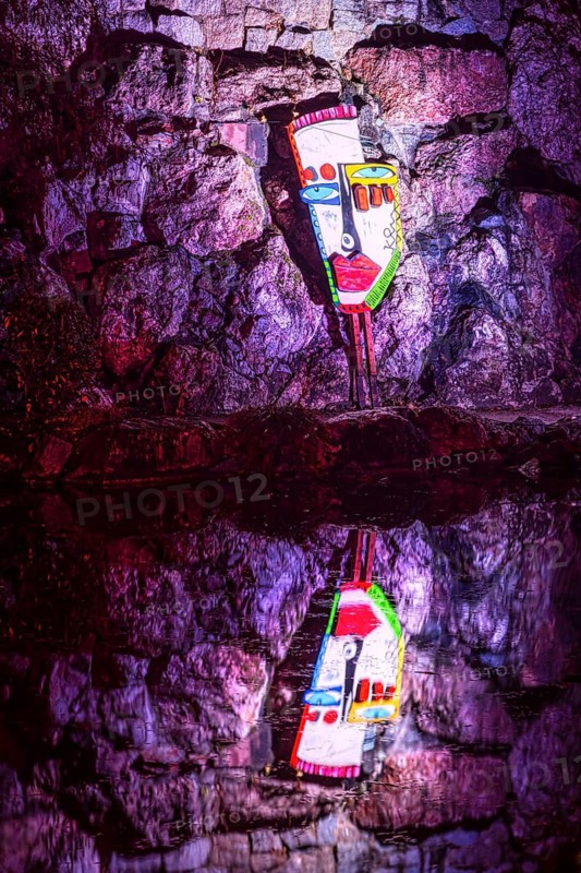 From 9 December 2023 to 14 January 2024, the Palmengarten in Frankfurt am Main will host the Winter Lights for the 11th time. A total of 25 light installations await visitors along a circular route, Palmengarten, Frankfurt am Main, Hesse, Germany