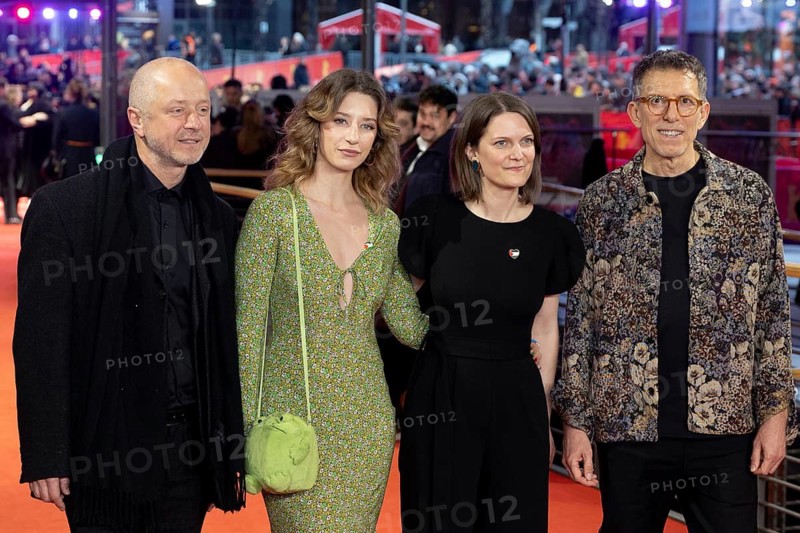 Nikolay Mutafchiev, Michelle Tzontchev, Geneviève DuLude-de Celles, Galin Stoev on the Red Carpet in front of the closing gala of the 76th Berlinale at the Theater am Potsdamer Platz Berlin on 21.02.2026. The 76th Berlin International Film Festival will take place from February 12 to 22, 2026