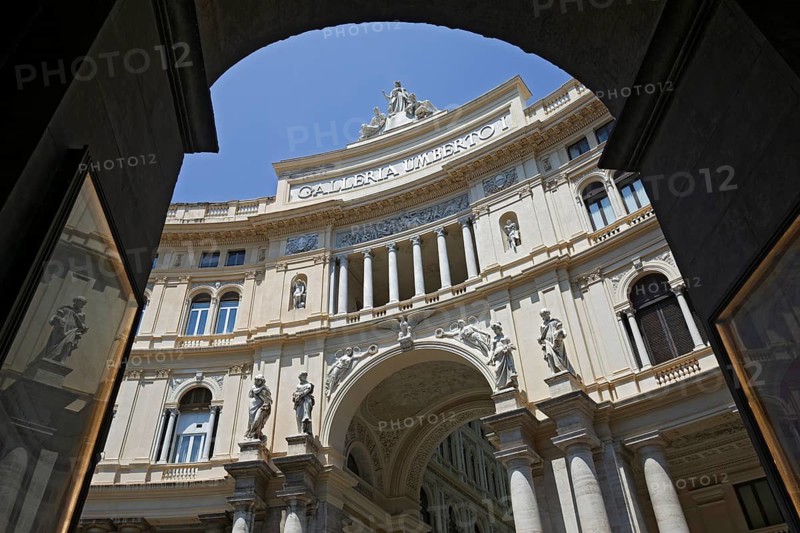 Galleria Umberto I, historic shopping mall, Naples, Province of Campuea, Italy