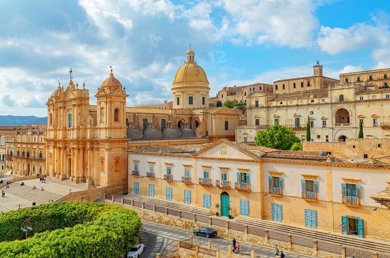 San Nicolò Cathedral, Noto, Noto Valley, Sicily, Italy