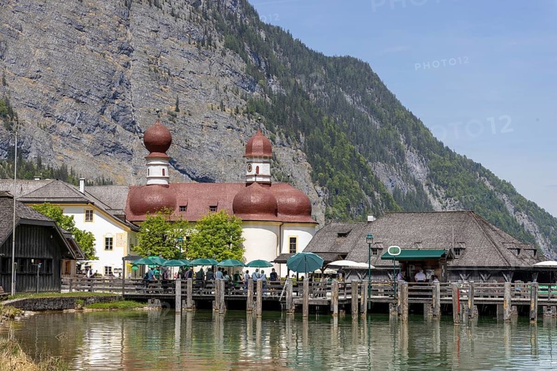 St. Bartholomä, Königssee, Berchtesgaden National Park, Germany