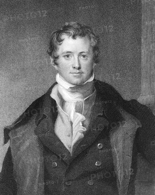 Sir Humphry Davy, 1st Baronet, 1778 - 1829, a Cornish chemist and inventor