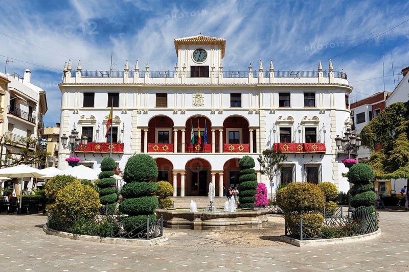 Town Hall, Plaza de la Constitución, Priego de Córdoba, Priego de Cordoba, Cordoba, Andalusia, Spain