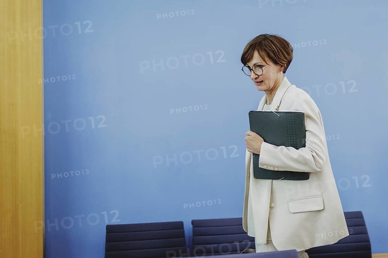 Bettina Stark-Watzinger (FDP), Federal Minister of Education and Research, recorded after a press conference on the publication of the 'Education in Germany 2024' report in Berlin, 17 June 2024